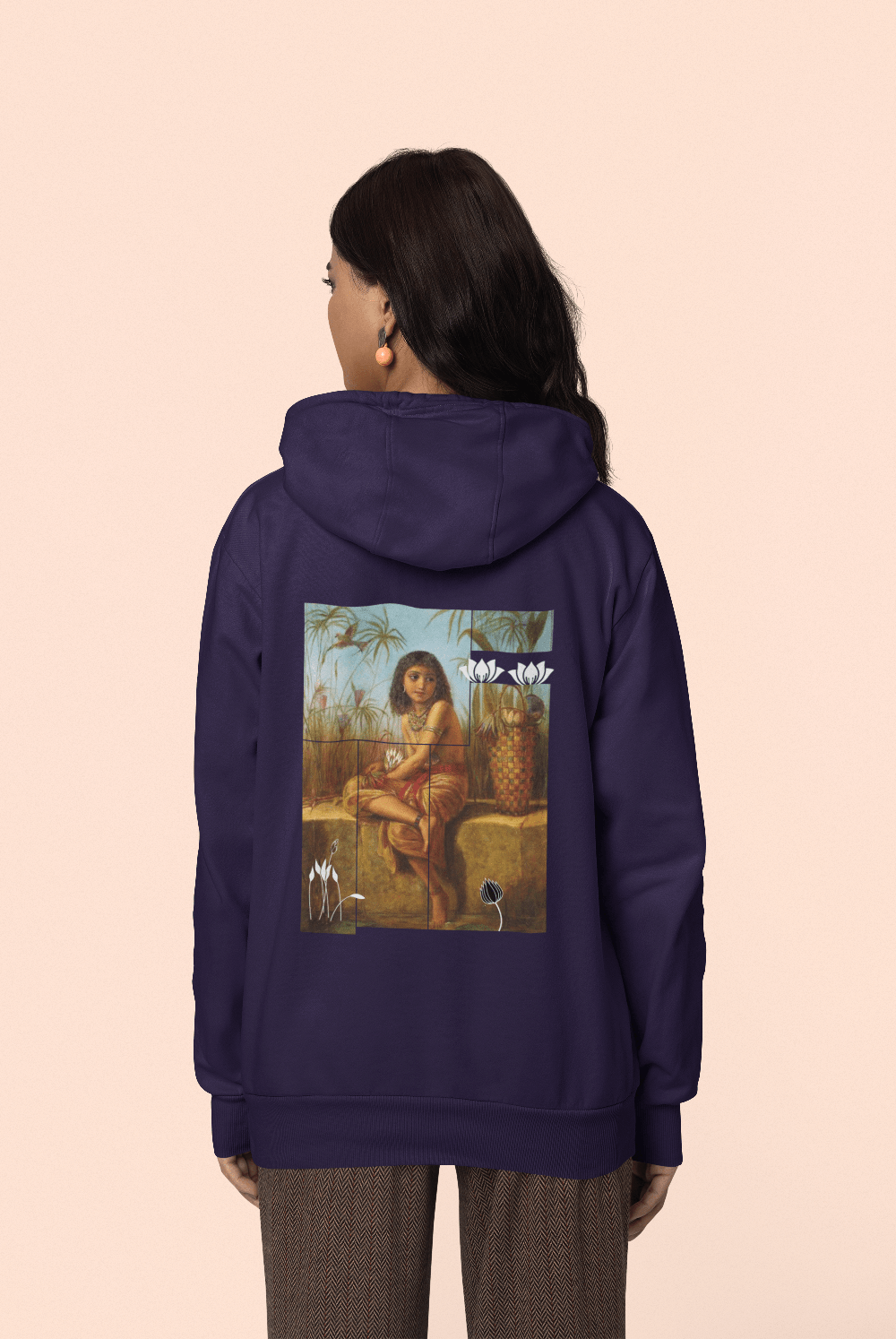 The Egyptian Flower Girl Hoodie